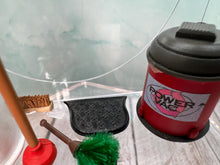 Load image into Gallery viewer, Artisan Handmade 7 Piece Household Cleaning Set With Shop Vac , Mop, Garbage Can, Duster, Dust Pan & Plunger