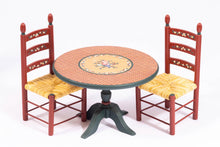 Load image into Gallery viewer, Dollhouse Miniature ~ 5 Pc. Hand Painted Kitchen Set by Susan Penny, '94