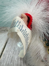 Load image into Gallery viewer, Artisan Handmade Hand Painted Porcelain Santa Doll Holding The Nice List