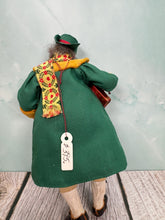 Load image into Gallery viewer, Dollhouse Miniature  ~ Artisan Handmade Hand Sculpted Old Man Holding Christmas Presents