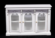 Load image into Gallery viewer, Dollhouse Miniature ~ 8 Pc. White Kitchen Set with Table & Chairs Set