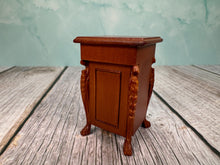 Load image into Gallery viewer, Dollhouse Miniature ~ Vintage Bespaq Wooden Nightstand
