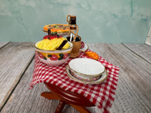 Load image into Gallery viewer, Reutter Porcelain Decorated Pizza Table Germany