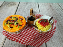 Load image into Gallery viewer, Reutter Porcelain Decorated Pizza Table Germany