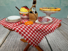 Load image into Gallery viewer, Reutter Porcelain Decorated Pizza Table Germany