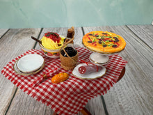 Load image into Gallery viewer, Reutter Porcelain Decorated Pizza Table Germany