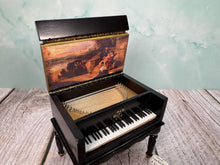 Load image into Gallery viewer, Vintage Artisan Carl Isabelle Handmade Hand Painted OOAK Piano Signed