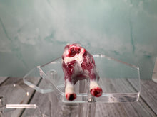 Load image into Gallery viewer, Dollhouse Miniature ~ Artisan Handmade Skinned Rabbit On String Butcher Shop