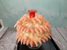 Load image into Gallery viewer, Dollhouse Miniature ~ Artisan Handmade Shrimp Cocktail 3 Tier Platter (Chipped)