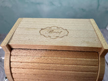 Load image into Gallery viewer, Vintage Bodo Hennig Wooden Bread Bin New Made In West Germany