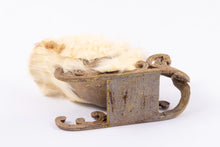 Load image into Gallery viewer, Gudrun Kolenda Little Baby in Wooden Sled / Sleigh Winter
