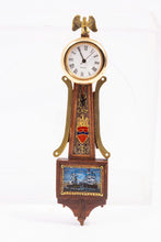 Load image into Gallery viewer, Orvin Fjare Banjo Clock with Painted Ships