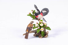 Load image into Gallery viewer, Mary McGrath Sculpted Vintage 1998 Birds on Branch with Flowers