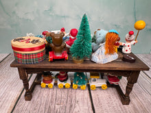 Load image into Gallery viewer, Dollhouse Miniature  ~ Artisan Handmade OOAK Decorated Santa's Workshop Christmas Table