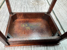 Load image into Gallery viewer, Vintage Artisan Gilbert Mera 1994 Signed Handmade Table