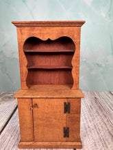Load image into Gallery viewer, Vintage Artisan Handmade Wooden Cabinet