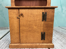 Load image into Gallery viewer, Vintage Artisan Handmade Wooden Cabinet