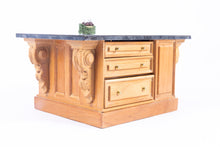 Load image into Gallery viewer, Wonderful Kitchen with Faux Granite & Aga Stove with Wooden Cabinetry