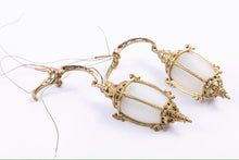 Load image into Gallery viewer, BTB Scotts Lighting - Vtg. Pair of Beautiful Outdoor Lanterns with Brass Hanger - From Estate of Lee Lefkowitz