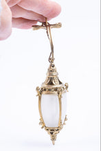 Load image into Gallery viewer, BTB Scotts Lighting - Vtg. Pair of Beautiful Outdoor Lanterns with Brass Hanger - From Estate of Lee Lefkowitz