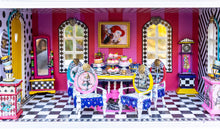 Load image into Gallery viewer, Alice in Wonderland Decorated Dollhouse