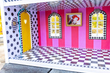 Load image into Gallery viewer, Alice in Wonderland Decorated Dollhouse