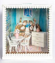 Load image into Gallery viewer, Decorated Roombox With White Table & Chair Set
