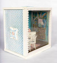 Load image into Gallery viewer, Decorated Roombox With White Table & Chair Set