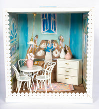 Load image into Gallery viewer, Decorated Roombox With White Table & Chair Set