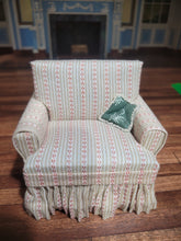 Load image into Gallery viewer, 3pc Green & Cream Living Room Set