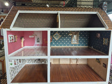Load image into Gallery viewer, Large 6-Room Pre-Owned Dollhouse with Chimney