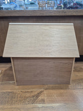 Load image into Gallery viewer, Handmade Wooden Garage with Bay Door & Upstairs Loft