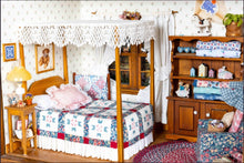 Load image into Gallery viewer, Beautiful Bedroom Decorated in Country Theme with Handmade Quilt & So Much More