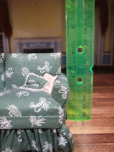 Load image into Gallery viewer, 3pc Green & Cream Living Room Set