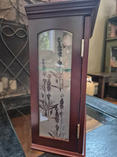 Load image into Gallery viewer, Wooden 2-Door Cabinet with Glass Shelf Display
