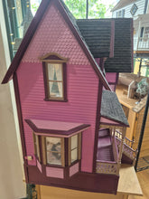 Load image into Gallery viewer, Purple 3-Story, 6 Room Victorian Dollhouse *Pre-Owned*