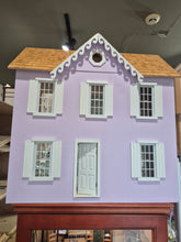 Load image into Gallery viewer, "Lemon Twist" Purple Handmade Dollhouse