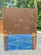 Load image into Gallery viewer, Dock Seaside Shack Room Box Scene with Doll *Pre-Owned*