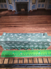 Load image into Gallery viewer, 3pc Green & Cream Living Room Set