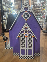 Load image into Gallery viewer, Purple Halloween House w/ Furniture *Pre-Owned*