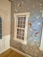 Load image into Gallery viewer, Colonial Living Room Roombox with Pewter Candlestick Chandelier *Pre-Owned*