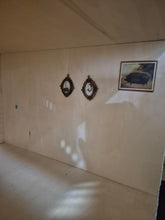 Load image into Gallery viewer, Irish Cottage with Thatched Roof & Stained Glass-Style Windows