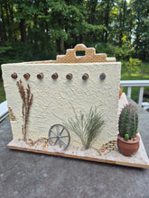 Load image into Gallery viewer, Abode Southwestern Roombox w/ Front Courtyard with Desert Plants