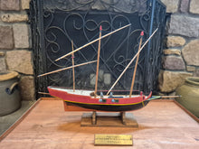 Load image into Gallery viewer, Portuguese Lanteen Rigged Ca. 1500 Caraval Boat Display (No Sails)