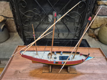 Load image into Gallery viewer, Portuguese Lanteen Rigged Ca. 1500 Caraval Boat Display (No Sails)