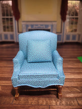 Load image into Gallery viewer, 3pc Blue Aztec Style Pattern Living Room Set by JBM