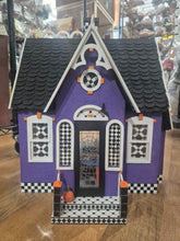 Load image into Gallery viewer, Purple Halloween House w/ Furniture *Pre-Owned*