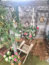 Load image into Gallery viewer, One Room Roombox with Front Porch and Gardening/Potting Area