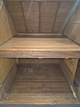 Load image into Gallery viewer, Handmade Pennsylvania Dutch Log Cabin w/ Detached Garage *Pre-Owned*