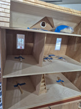 Load image into Gallery viewer, "Lemon Twist" Purple Handmade Dollhouse